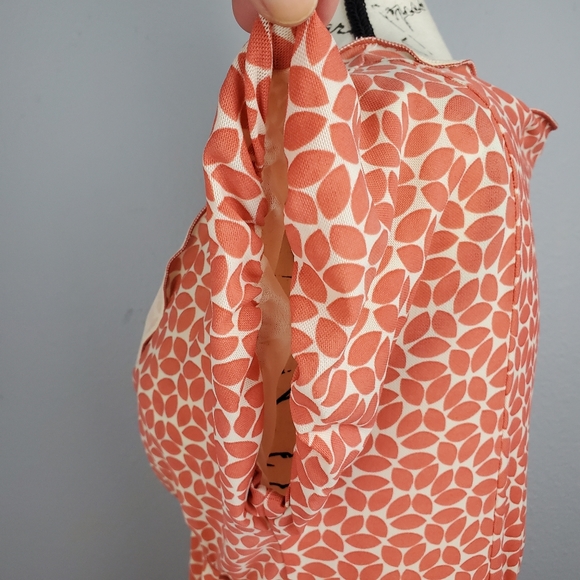 Max Studio orange print dress, medium - Picture 5 of 11
